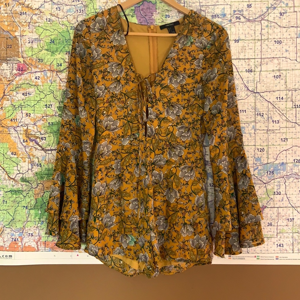 Floral romper